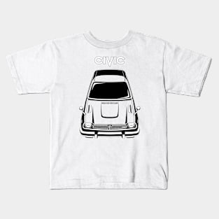 Civic RS 1st gen 1974-1975 Kids T-Shirt